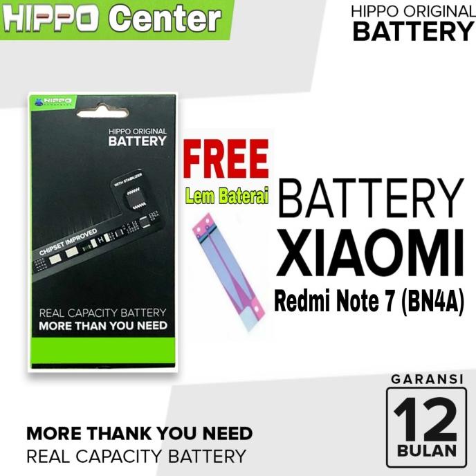 Baterai Hippo Xiaomi Redmi Note 7 / Redmi Note 7 Pro baterai ( BN4A )