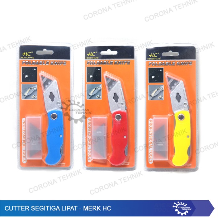 

Cutter Segitiga Lipat - Merk HC star