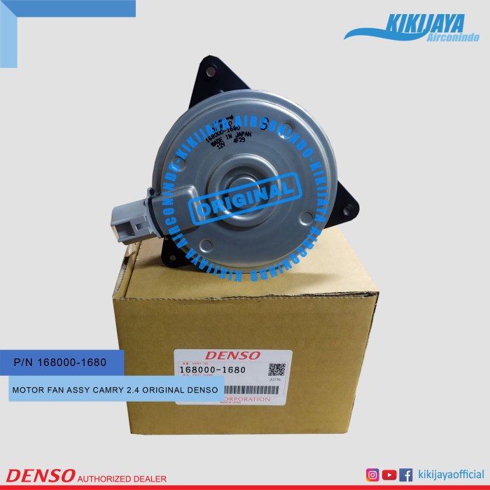 Motor Fan Vios / Camry 2.4 Ori Denso 168000-1680 star