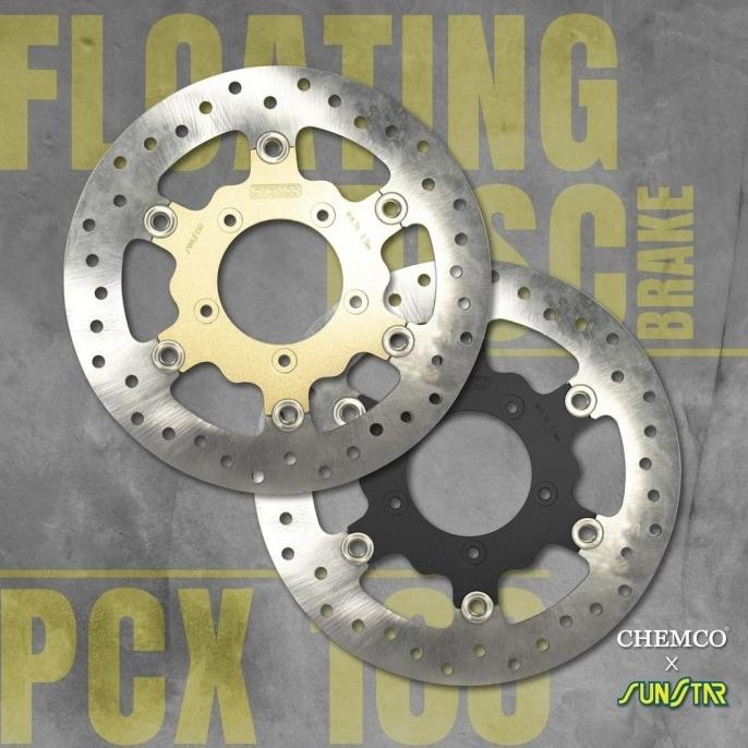 Floating disc PCX160 abs D260 Chemco Sunstar