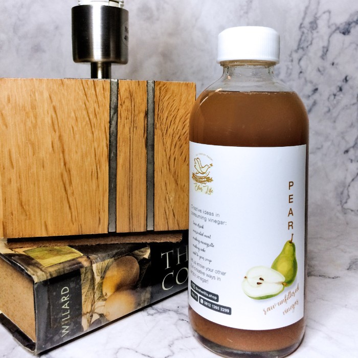 

Terlaris Strawberry-Basil / Pear / Apple Cider VINEGAR (Raw Unfiltered) SALE