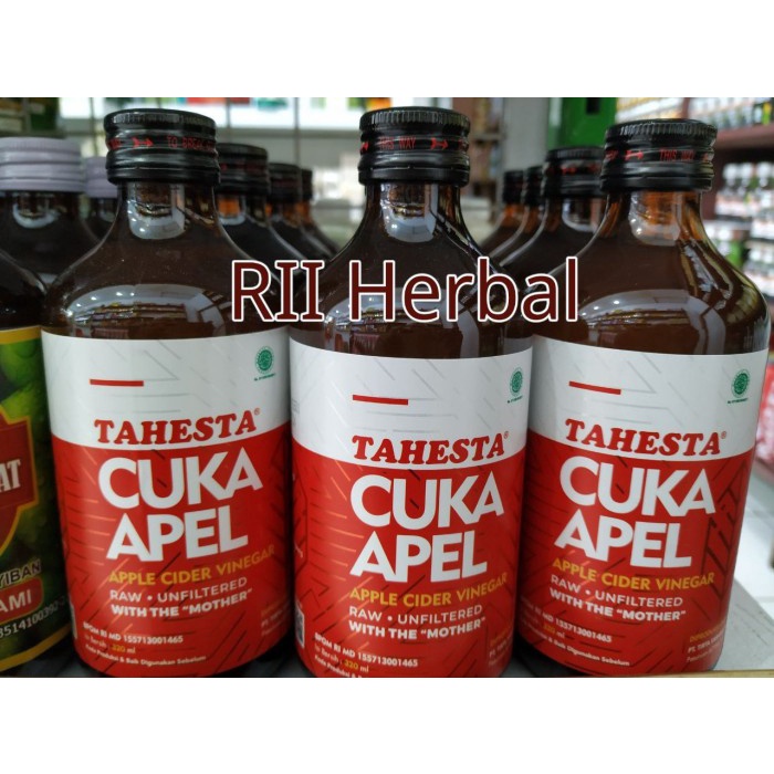 

Terlaris Cuka Apel TAHESTA 320ml SALE