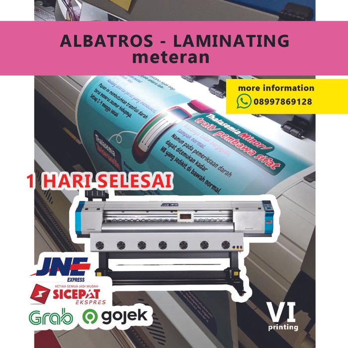 

Promo Print Albartos Meteran - Print Poster + Laminasi