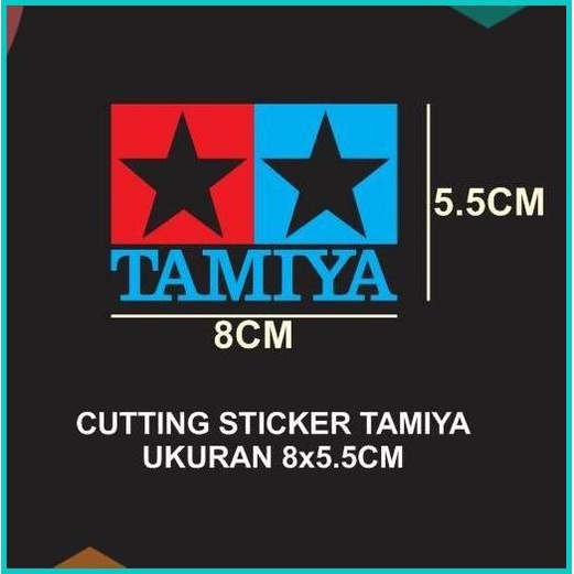 

Cutting Sticker TAMIYA 8x5.5cm Stiker Game 20JVLZ3 parts perk