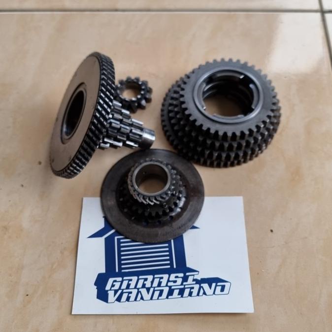 Baru gigi rasio girset girbox susun borobudur kopling vespa ps strada Buru Order