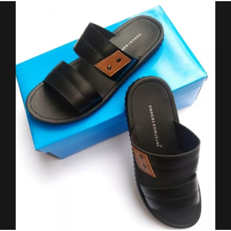 Sandal Yongki Komaladi//Sandal Pria Dewasa//Sandal Kekinian//Trend Sandal 2024//Sandal Kokop//Alas K
