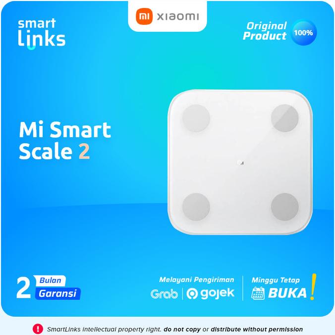 Xiaomi Mi Smart Scale 2 - Body Fat Composition Scale 2 Timbangan Badan