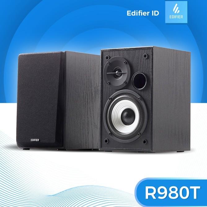 Speaker Edifier R980T Active Bookshelf Speaker 2.0 Kualitas Premium