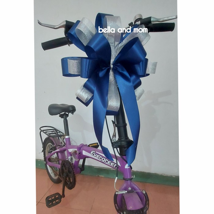 Promo Pita Besar Pita Mobil Pita Sepeda Pita Motor Pita Biru Navy Silver