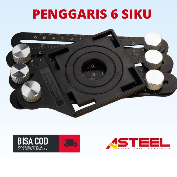 

Promo Penggaris Keramik Granit 6 Siku Sudut Lipat Mutifungsi Berkualitas