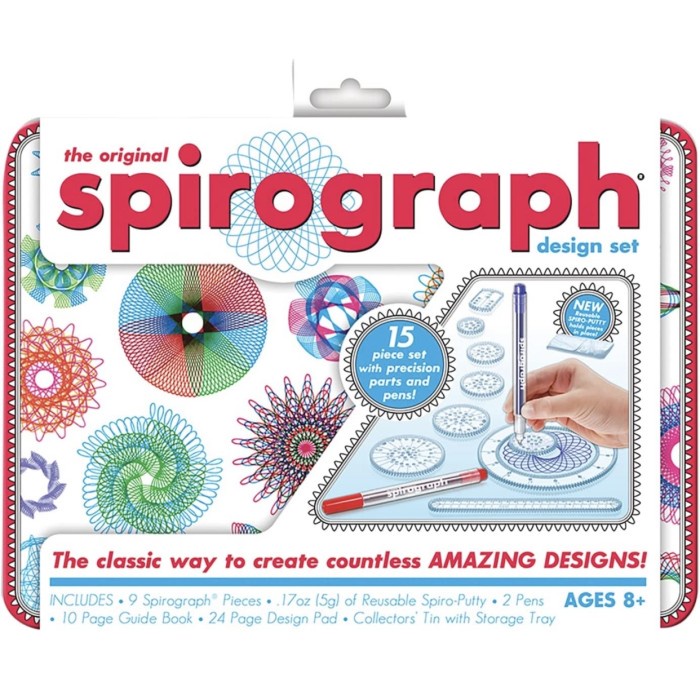 

Sarila Spirograph Design Tin Set