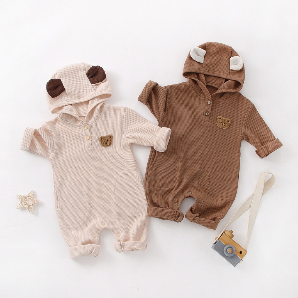 TAMPIL TRENDY DIBELI JIMMY HOODIE BEAR SWEATER JUMPER / BAJU ANAK / BAJU BAYI NEW BORN