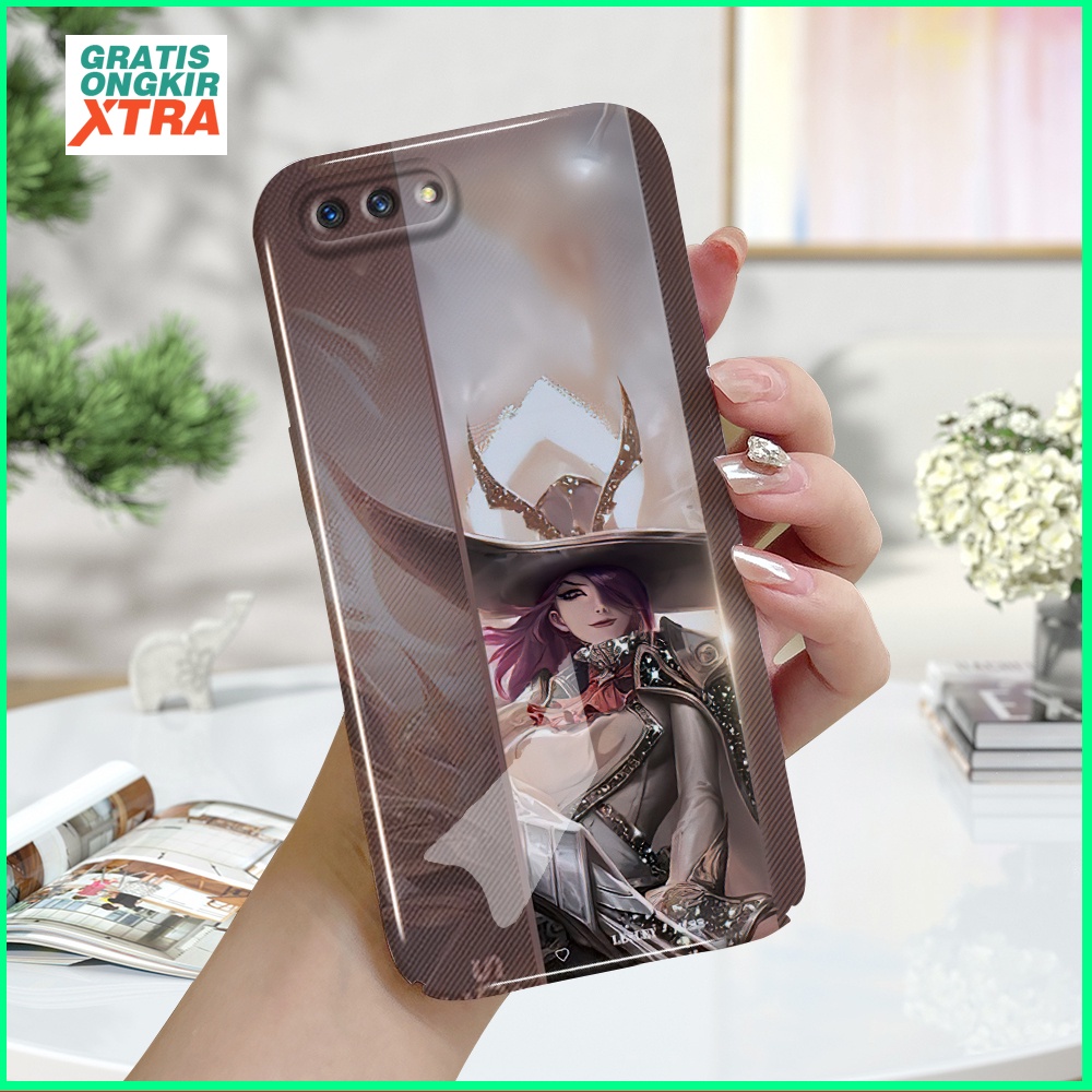 Hard case Akrilik Feilin Kompatibel Untuk Realme C1 C11 2021 C17 C2 C20 C20A C21Y C25Y C35 Narzo 50 