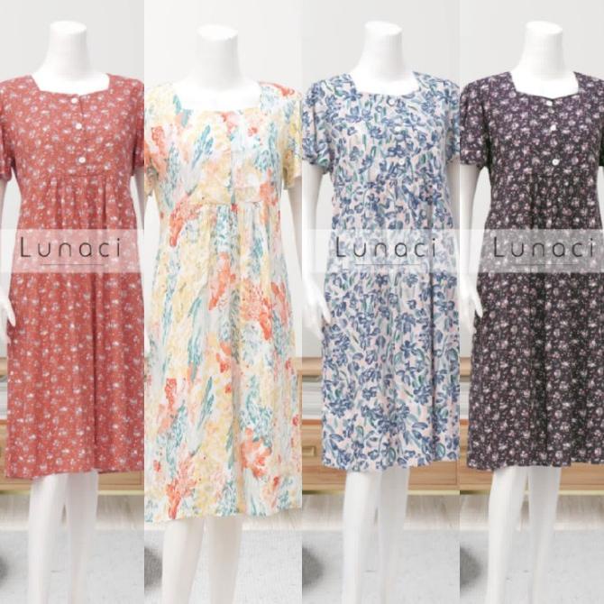 daster rayon busui Lunaci Selena Dress