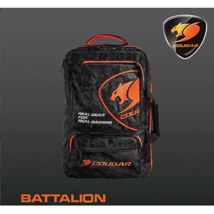 Backpack Gaming Cougar Battalion / Tas Laptop Gaming Cougar Battalion Promo Terbaru
