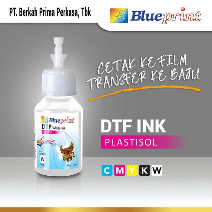 

Sarila Tinta Dtf Putih / Dtf Ink White Blueprint 100 Ml