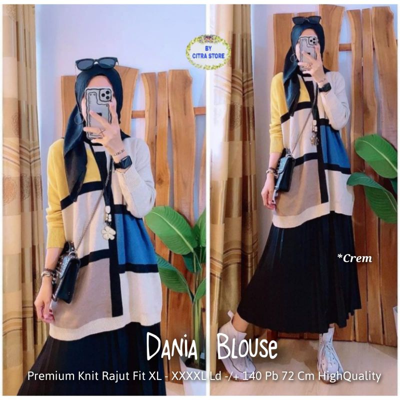STYLISH MODERN ATASAN JUMBO ATASAN WANITA OVERSIZE BLOUSE RAJUT JUMBO ATASAN RAJUT JUMBO LD 140