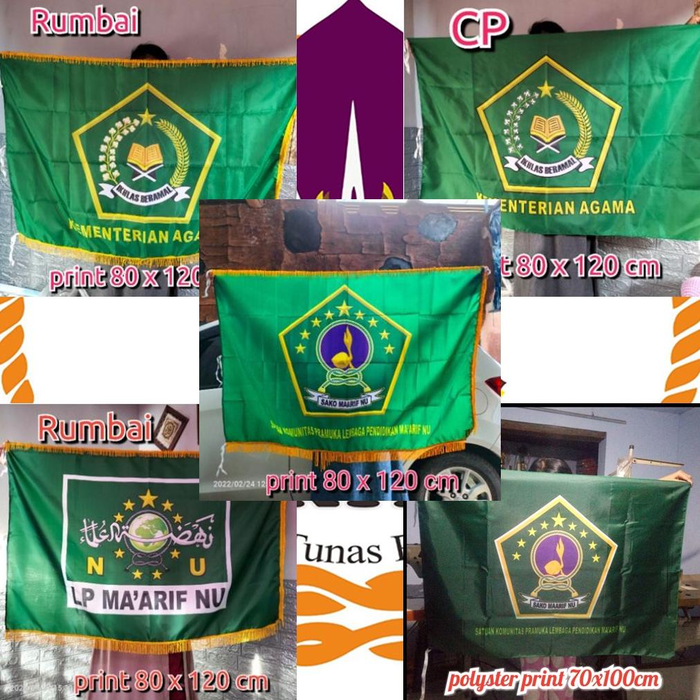 TERMURAH BENDERA PATAKA RUANGAN RUANG SAKO SATUAN KOMUNITAS PRAMUKA LP LEMBAGA PENDIDIKAN MA'ARIF MA