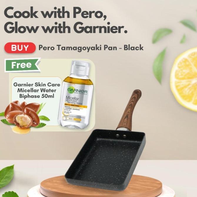 Pero Tamagoyaki Square Egg Pan / Wajan Telur Omlet