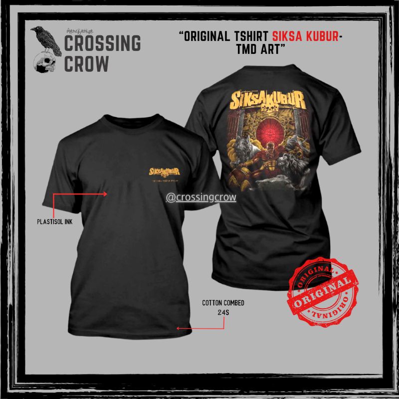 KAOS SIKSAKUBUR ORIGINAL T SHIRT TMD ART