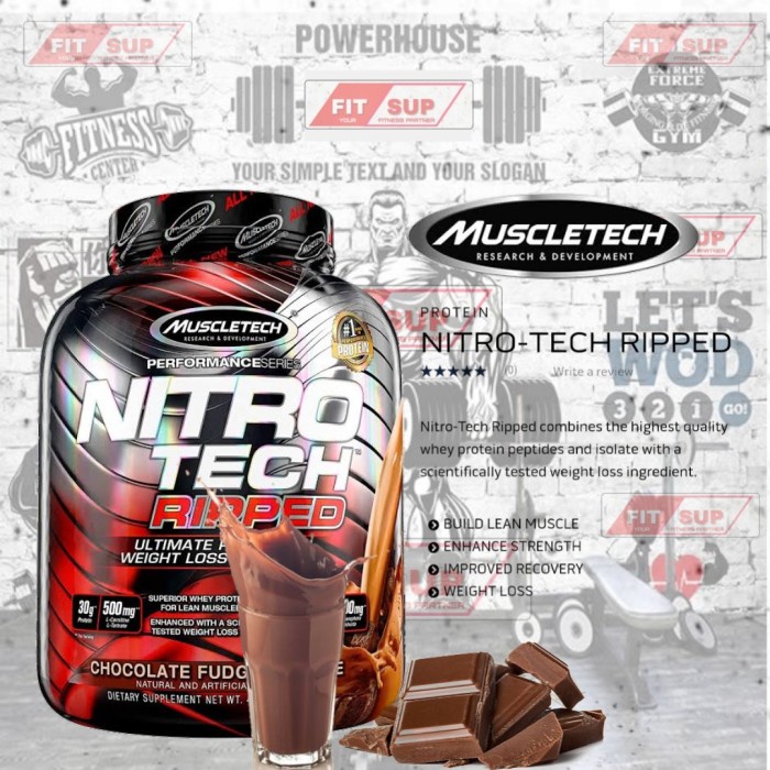 Nitrotech Ripped 4lbs Nitro Tech Ripped nitro riped