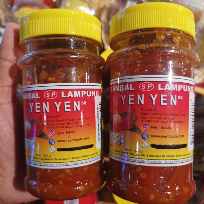 Yen Yen Sambal Lampung 200Gram Sambal