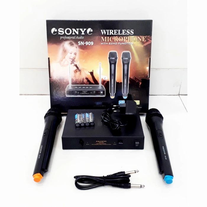 Mic wireless SONY Microphone wireless dobel mic