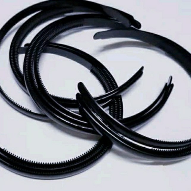 Bando polos medium anak/Bandana anak atau dewasa - Hitam Termurah