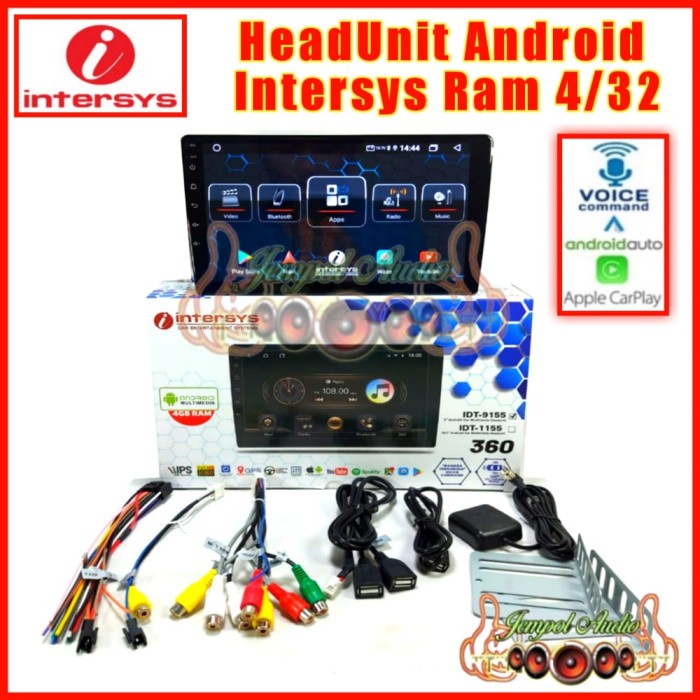 Promo Head Unit Android Intersys 9 Inch Idt-9155 360 Ram 4/32 Gb