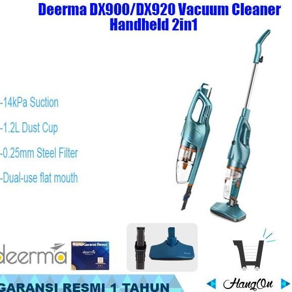 Free Ongkir Deerma Dx900/Dx920 Vacuum Cleaner Handheld 2In1 Dx 900 Dx Zhizhishopping