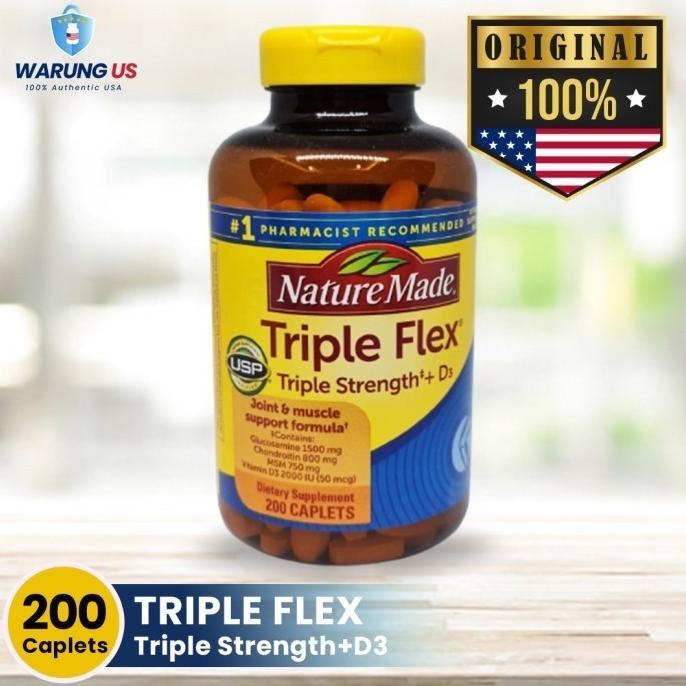 Nature Made Triple Flex (Import Usa) 200Caplets Best