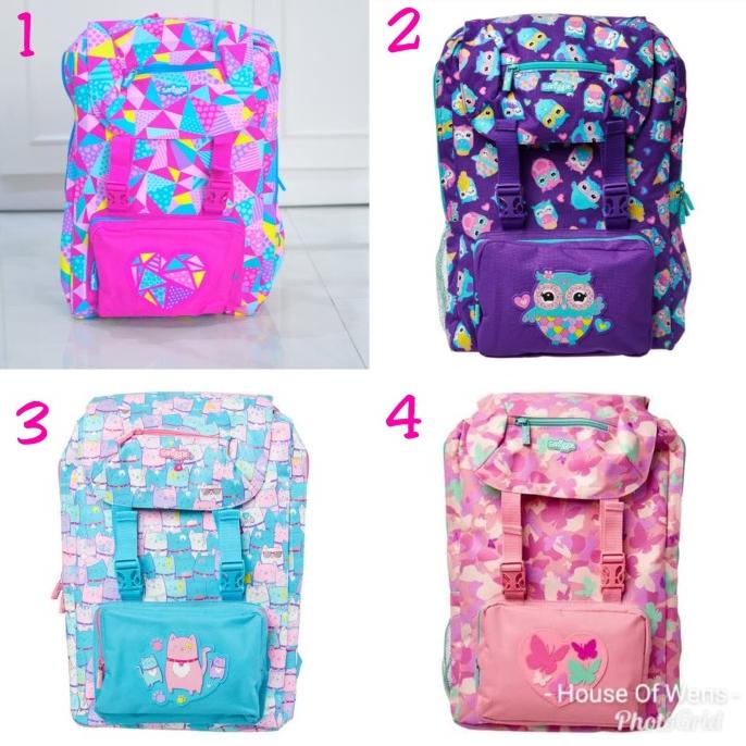 New Smiggle Tas - Smiggle Backpack - Tas Smiggle (Import Singapore) Original