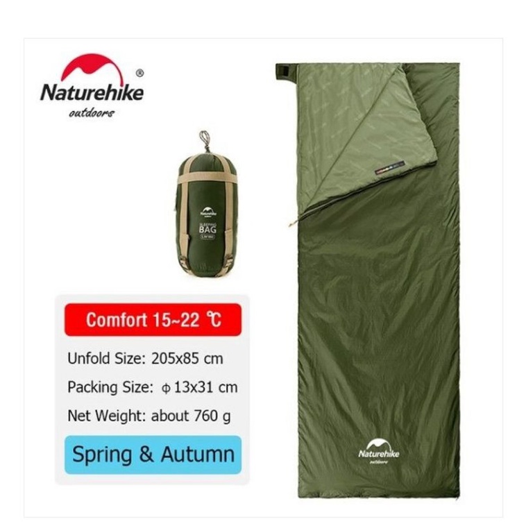 SLEEPING BAG LW180 NATUREHIKE NH21MSD09
