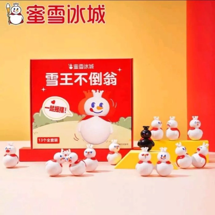 Mainan Mixue Boneka Mixue Petite Set Mixue Toys 13Pc Miniatur Souvenir Ready