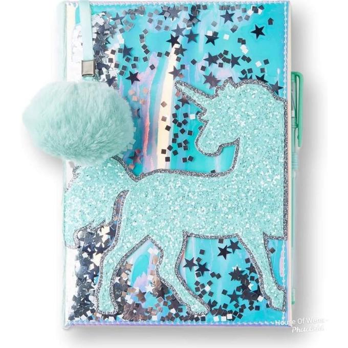 

Sale Now Justice Shaky Glitter Unicorn Diary With Pen - Diary Justice Berkualitas