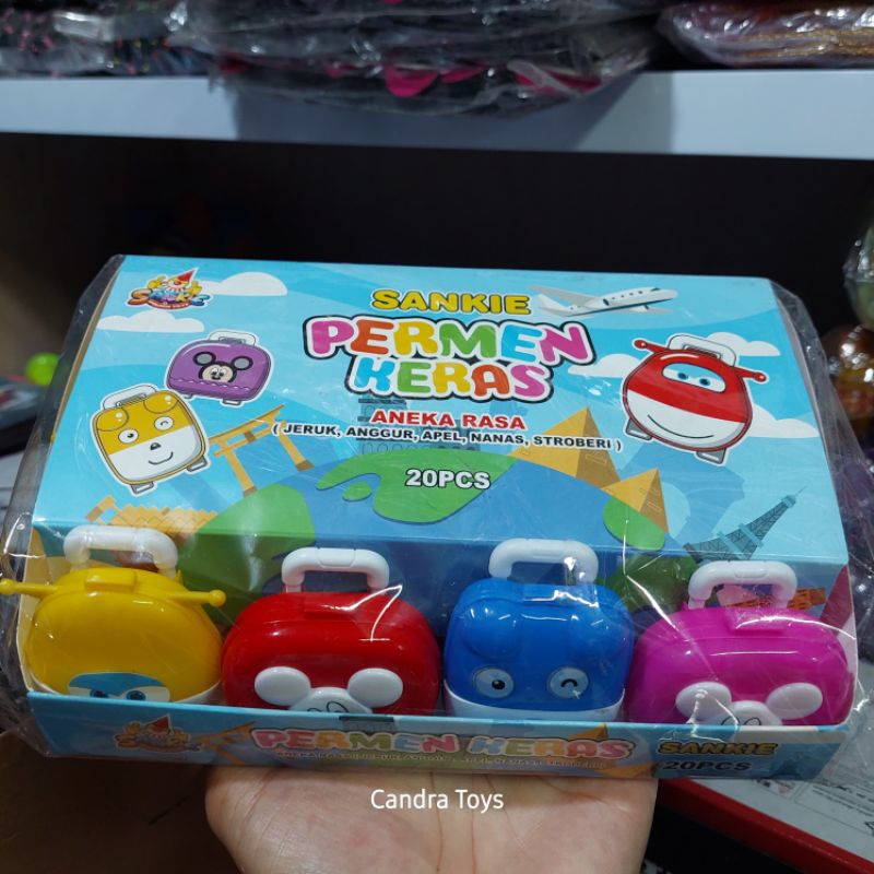 Mainan Permen Koper Isi 20 Pcs Grosir