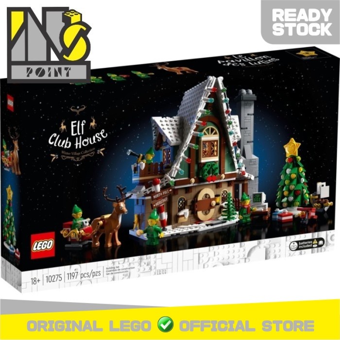 LEGO 10275 - CREATOR EXPERT - WINTER VILLAGE - ELF CLUB HOUSE