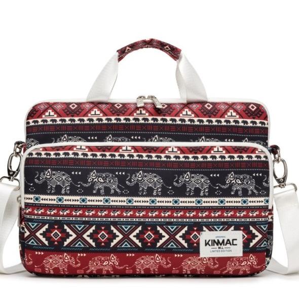 KINMAC TAS LAPTOP SELEMPANG MOTIF BATIK 14 INCH