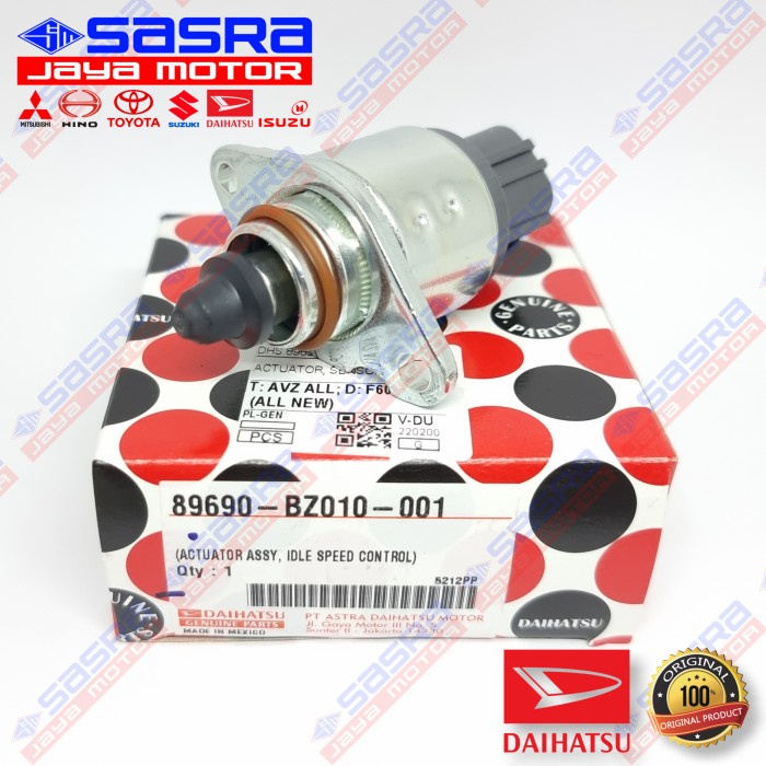 ISC ORI Avanza/Xenia|Rush/Terios Daihatsu Genuine Parts DHS.89690-BZ010-001 Actuator Idle Speed Cont