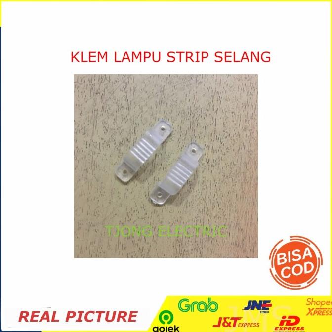 KLEM LAMPU LED STRIP SELANG - PEREKAT LAMPU SELANG