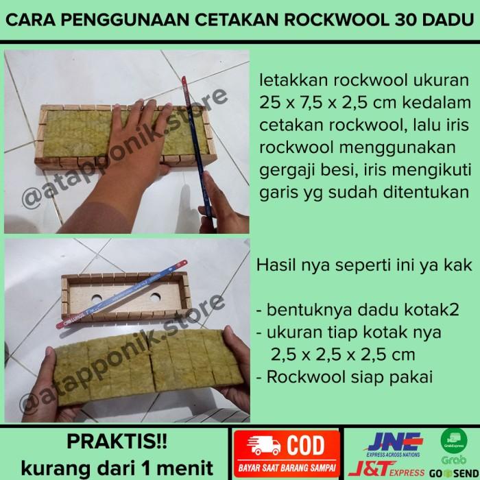 Paket Semai Benih 2 (Gergaji Besi & Pemotong Pelubang Rockwool Besar)