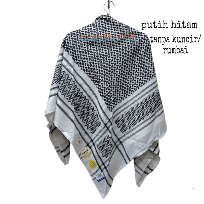 sorban sorban khusus Hitam dan hitam putih - putih hitam(X2Z8) sorban arab TERLARIS GRATIS ONGKIR so