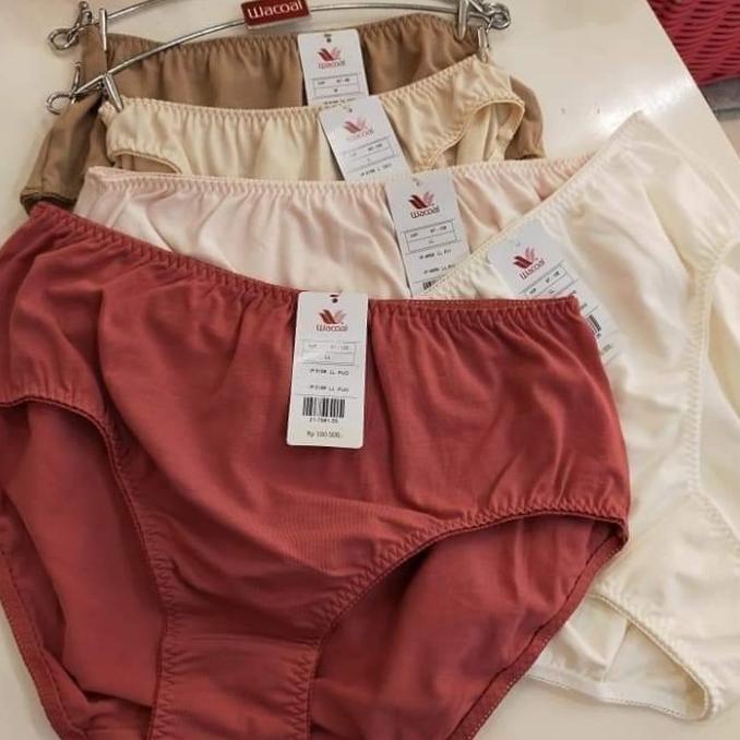 SALE WACOAL BASIC PANTY MINI MIDI MAXI CELANA DALAM KATUN POLOS