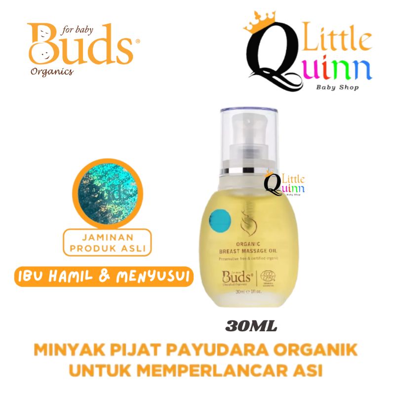 Buds Organic Breast Massage Oil