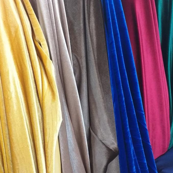 Kain bahan beludru / beludru velvet
