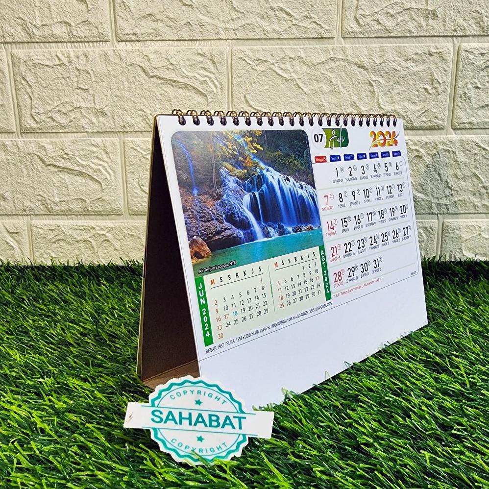 

[ZZR] KALENDER MEJA / KALENDER DUDUK TAHUN 2024 MOTIF SHOPEE