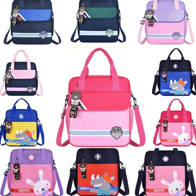 Tas Selempang Anak Laki Laki Perempuan Tas Sekolah Les Kursus Ta0020 Berkualitas