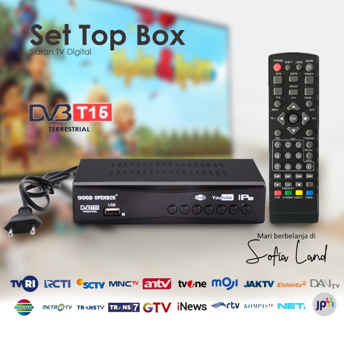 Set Top Box Stb Tv Digital Dvb T15 Good Openbox Kualitas Premium