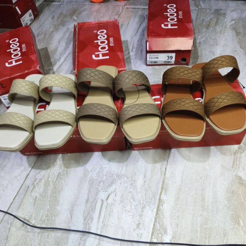SENDAL TEPLEK SELOP WANITA DEWASA FLADEO