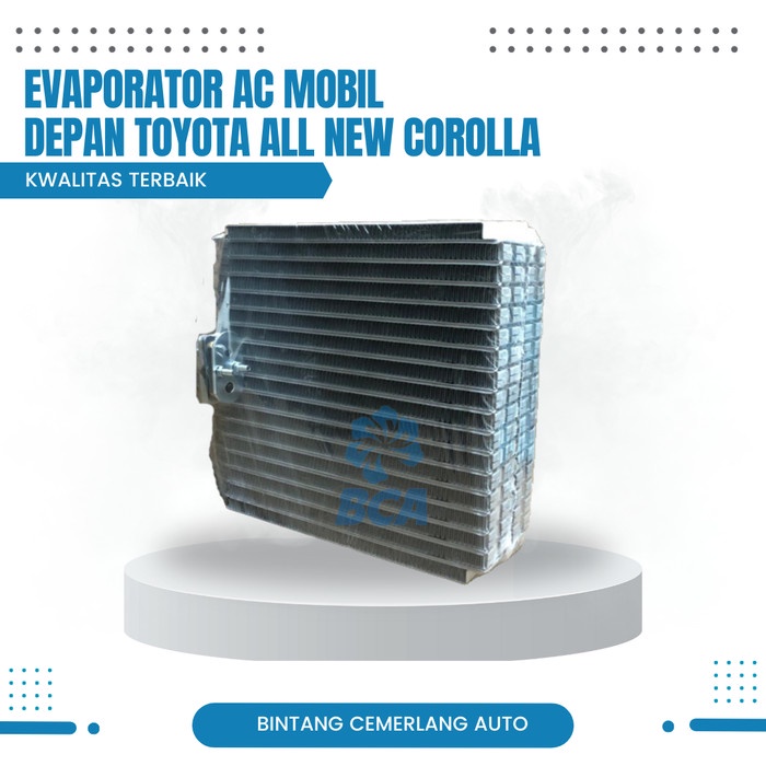 Cod - Evaporator Cooling Ac Mobil Depan Toyota All New Corolla Baru Kode 072